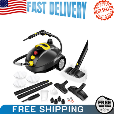 #ad NEW Steam Cleaner 275°F 5 Bar Multipurpose Steamer 20 Accessories 13ft Cord $72.16