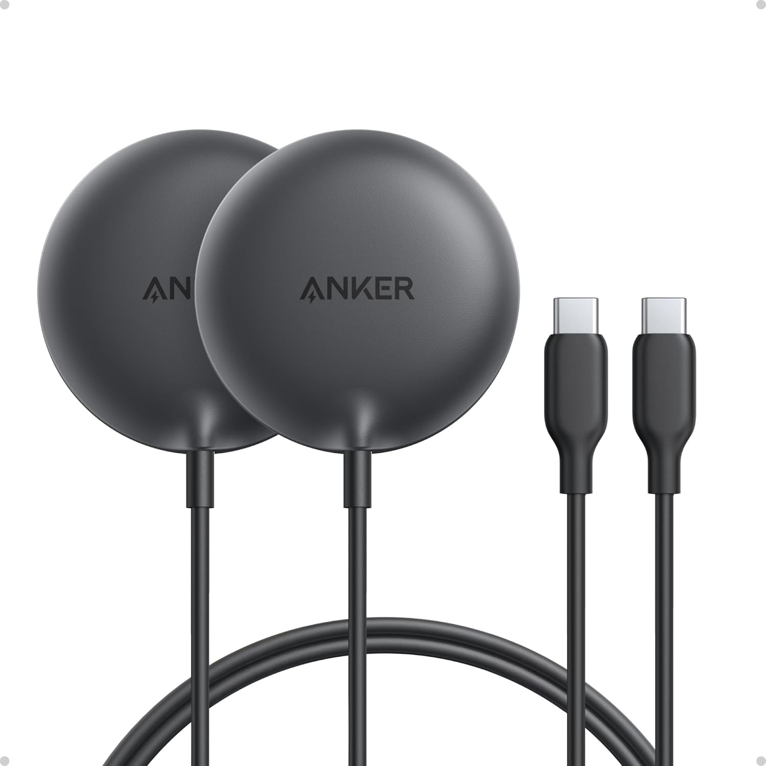 Anker |Refurb Zolo Magnetic Wireless Charger, 2-Pack Qi2 Cer
