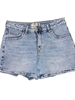 Madden Girl Girls Light Wash Blue Denim Shorts Size 9 Pockets