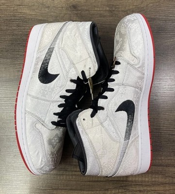 Nike Air Jordan 1 Mid  Edison Chen Clot Fearless  CU2804-100 Mens Size 17 NBY