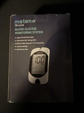 Zestaw systemu monitorowania glukozy we krwi Metene TD-4116 (świeży produkt) data ważności 26