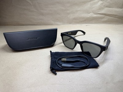 Bose Alto Frames BMD0007 Audio Smart Glasses Black Unisex Bluetooth | Tested