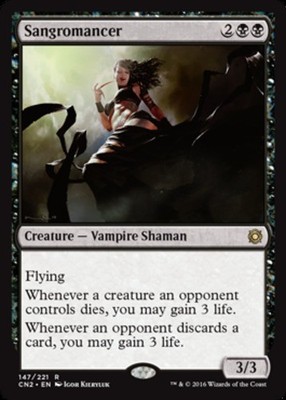 1x Sangromancer Moderate Play MTG Magic - Kid Icarus -