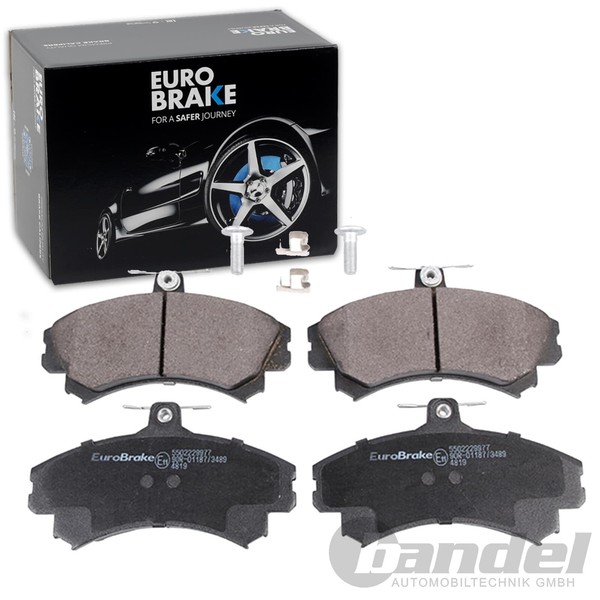 Eurobrake BremsbelÄGe Satz Vorderachse Passend FÜR Mitsubishi Carisma Colt-image