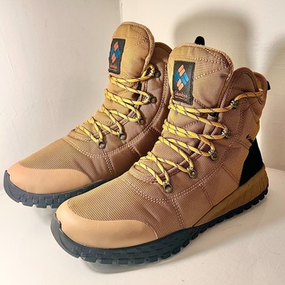 Mens Sz 12 Columbia Men's Elk Rusty Fairbanks  Omni-Heat  Winter Boot-MINT!