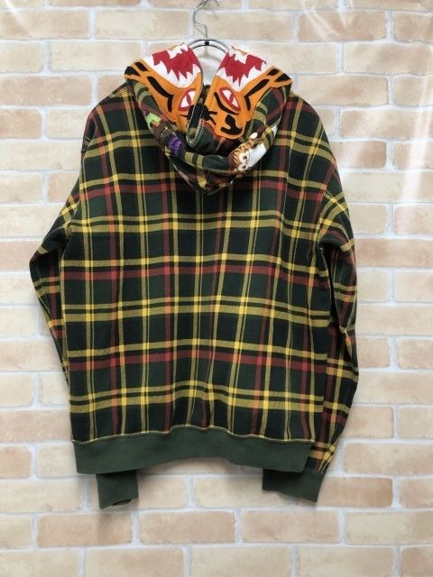 A BATHING APE Tiger Full Zip Hoodie Multi Color M Used in Japan | eBay