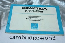 PRAKTICA MTL 5B SLR CAMERA INSTRUCTION MANUAL GUIDE BOOK NEW ORIGINAL GENUINE