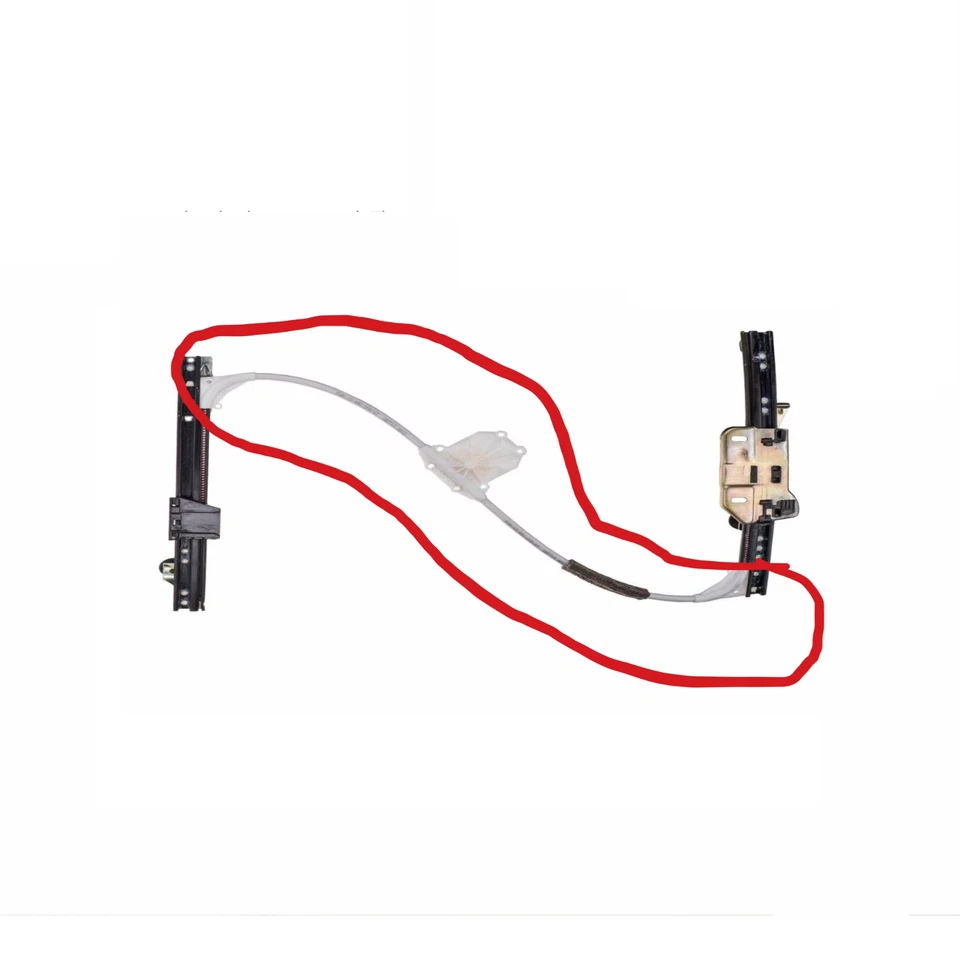 Tubo regulador ventana delantera derecha Prowler compatible con Plymouth 1997-2002 Foto 2 de 4