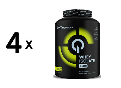 4 x QNT Metapure Zero Carb Whey Isolate (2000g) Pistachio (53,75 EUR/kg)