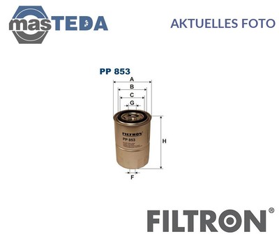 PP 853 KRAFTSTOFFFILTER FILTRON FÜR FORD ASIA & OCEANIA FREDA 2.5 D 92KW