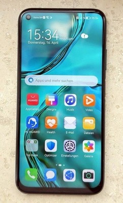 Huawei P40 Lite 6,4 Zoll 128GB 6GB RAM Midnight Black (Ohne Simlock) (Dual-SIM)