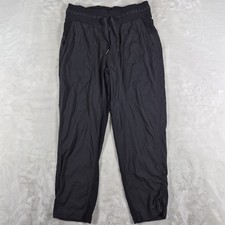 Lululemon Dance Studio Mid Rise Cropped Pants Women's Size 6 Black Gym LW6CDQS
