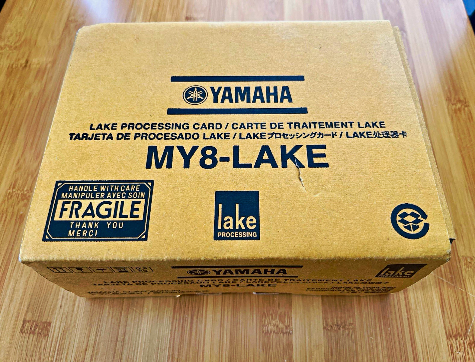Yamaha MY8-LAKE Lake Loudspeaker Mgmt 8ch AES/EBU Ethernet Card 24/96