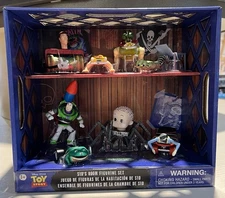 2025 Disney Parks Pixar Toy Story Sid’s Room Figure Figurine Play Set Of 8 NEW