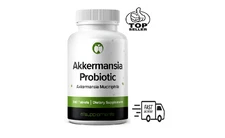 Akkermansia Muciniphila Probiotic Supplement 240 Tablets for Men & Women