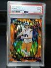 2024 Panini Select - Club Level Bo Nix #221 Orange Shock Prizm /399 (RC)