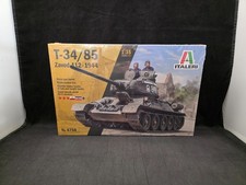 Italeri T-34/85 Zavod 112-1944 Soviet Tank 1:35 Scale Plastic Model Kit 6758