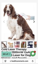 VetCare Cold Laser Device Targets Joint and Muscles Directly