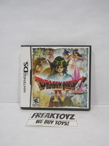 Nintendo DS Dragon Quest IV Chapters of the Chosen Complete W/ Manual