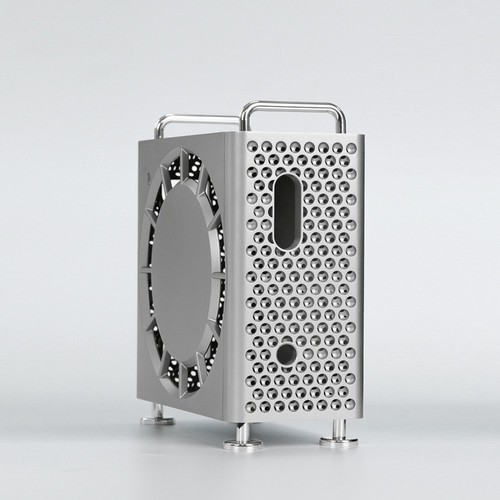 ABS Computer Shell Vertical Stand for Mac Mini M4/M4 Pro 2024 PC Accessories - Afbeelding 10 van 10