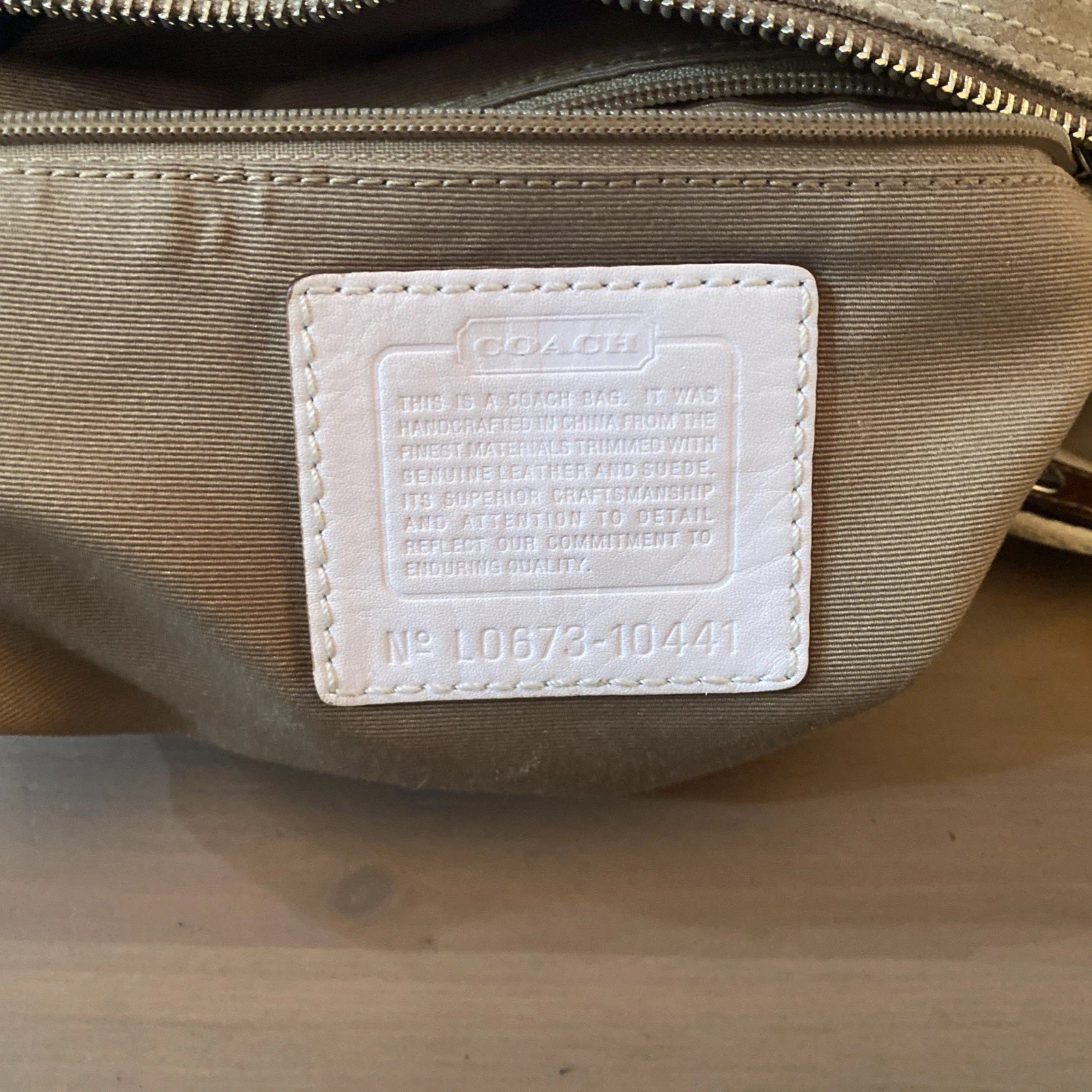 Y2K Coach Hampton Patchwork Multicolor Patchwork … - image 10