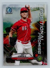 2021 Bowman Positional Promise Nick Lodolo #POS-NL Cincinnati Reds