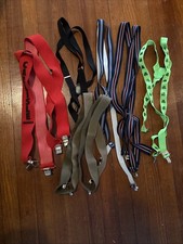 Lot Of 6 Sets Of Assorted Suspenders