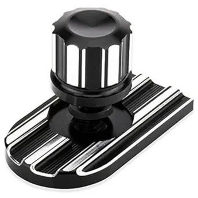 Seat Bolt Tab Screw Mount Knob Cover for Quick-Relea Color: C-Black with Cover