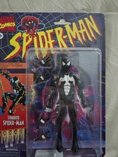Hasbro Marvel Legends Retro Spider-Man Symbiote Spider-Man - Mint