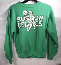 Starter Boston Celtics Sweatshirt M USA – Leprechaun Logo – Distressed Vintage