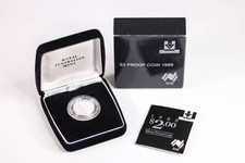 1988 RAM $2 Two Dollar Aboriginal Elder Silver Proof Coin - Box & COA