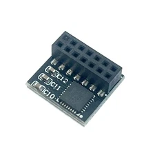 New TPM-SPI 2.0 Security Module SPI 14pin SLB9670 For ASUS PRIME B560M-A/CSM