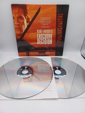 Executive Decision Laserdisc 1996 Kurt Russell 14211 2 Disc Widescreen LD