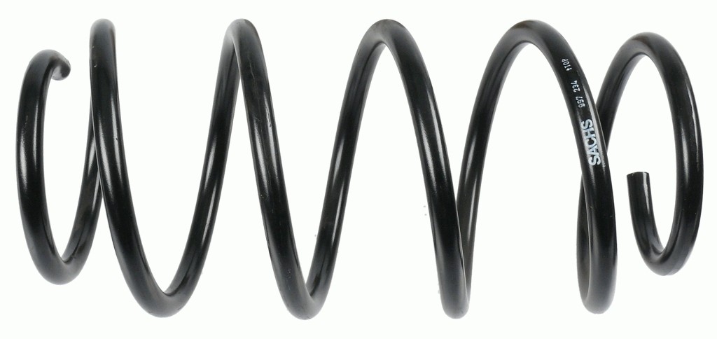Front SACHS-OE 997 234 Suspension Spring for AUDI
