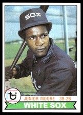 Junior Moore 1979 Topps #275 White Sox MLB READ FREE SHIPPING AutographDen
