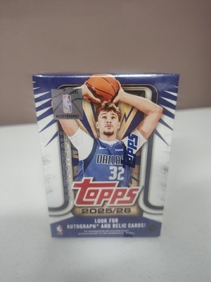 2025/26 TOPPS BLASTER BOX 84 Cards NBA Basketball Brand New Factory Sealed