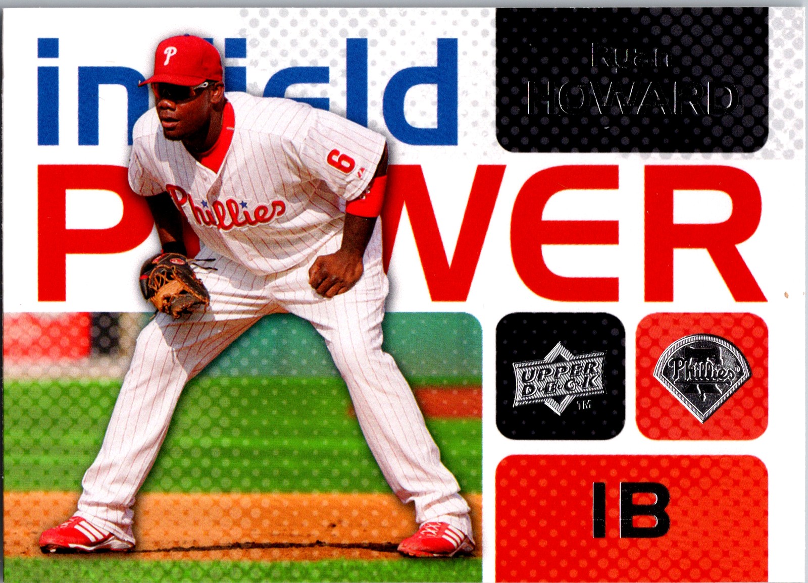 2008 Upper Deck #IP-RH Ryan Howard Infield Power