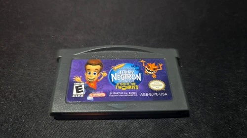 Adventures of Jimmy Neutron Boy Genius Attack of the Twonkies GameBoy Advance NM