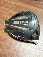 TaylorMade SIM MAX Driver Head 10.5 Degree Very Good with Headcover