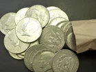 ROLL (20) 40% SILVER KENNEDY HALF DOLLARS 1965-1969