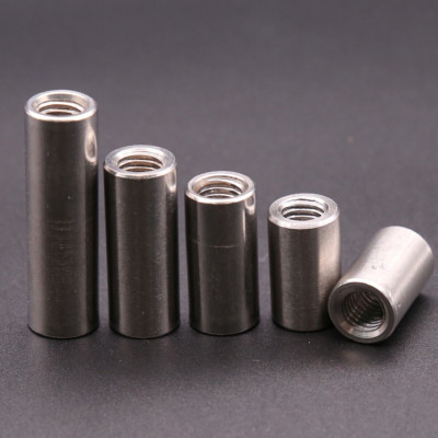 THREADED SLEEVE ROD BAR STUD ROUND CONNECTOR NUT STAINLESS STEEL LONG NUT M3-M20