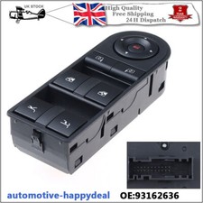 Electric Master Window Control Switch For Vauxhall Opel Tigra Twintop 2004-2016