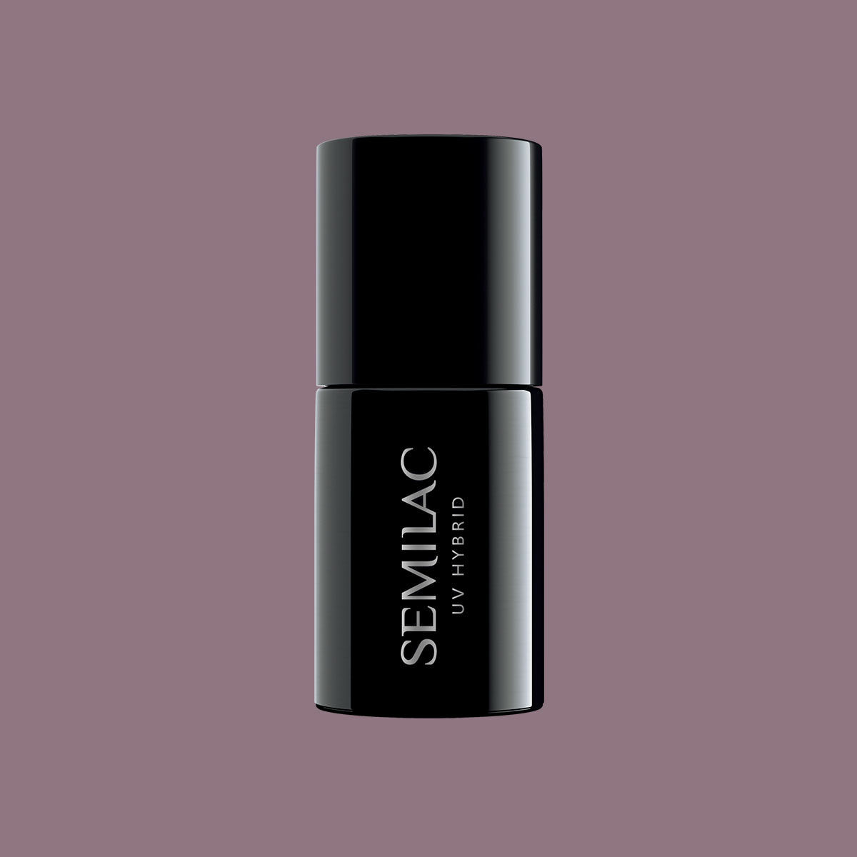 373 Moderate Burgundy SEMILAC UV Hybrid Nail Polish Color 7ml