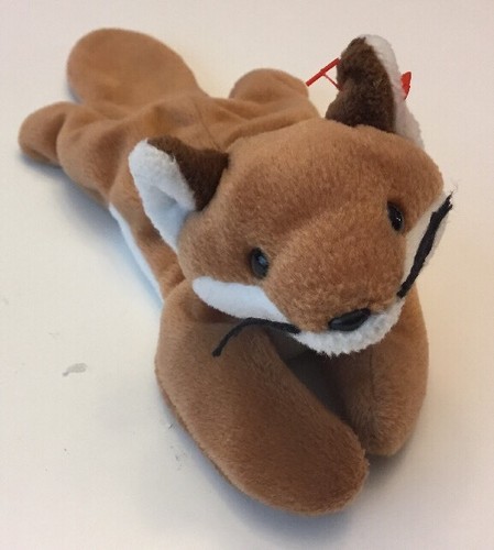 Ty Beanie Babies Sly The Fox No Hang Tag - Picture 4 of 4