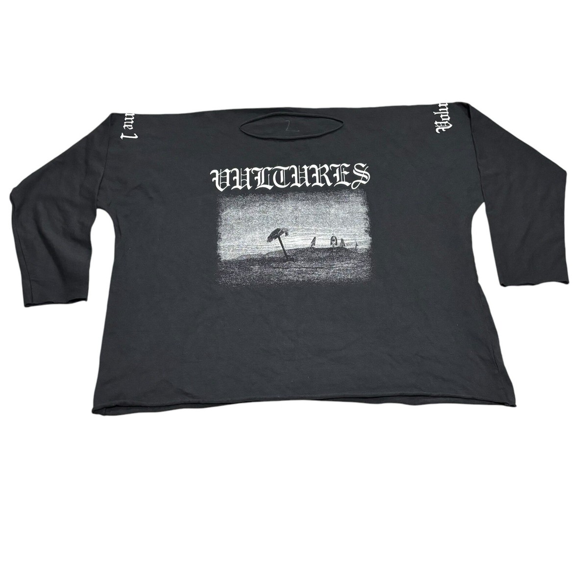 DONDA MARKET Kanye West Vultures サイズ2 Kanye West Vultures Shirt Mens Large Long Sleeve Size 2