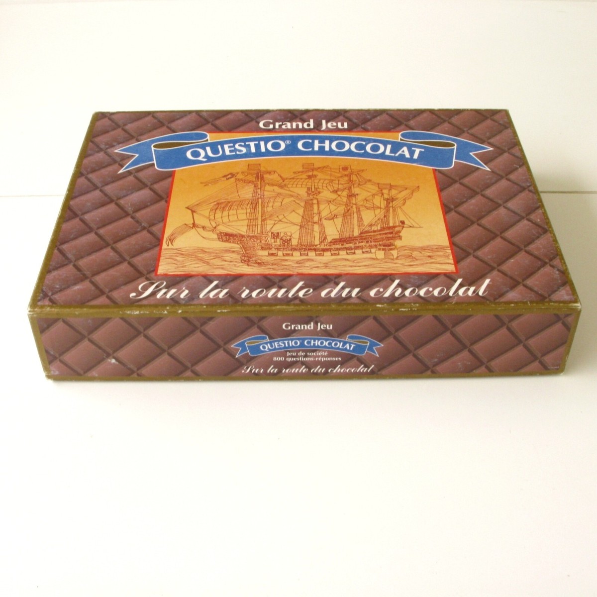 Jeu De Société "Le Grand Jeu Du Chocolat" - Marque Grimm - Occasion Très Bon État