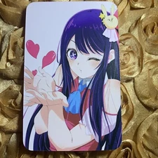 Ai Hoshino Oshi no Ko Diva Set Goddess Anime ACG Girl Waifu Card Wink Babe