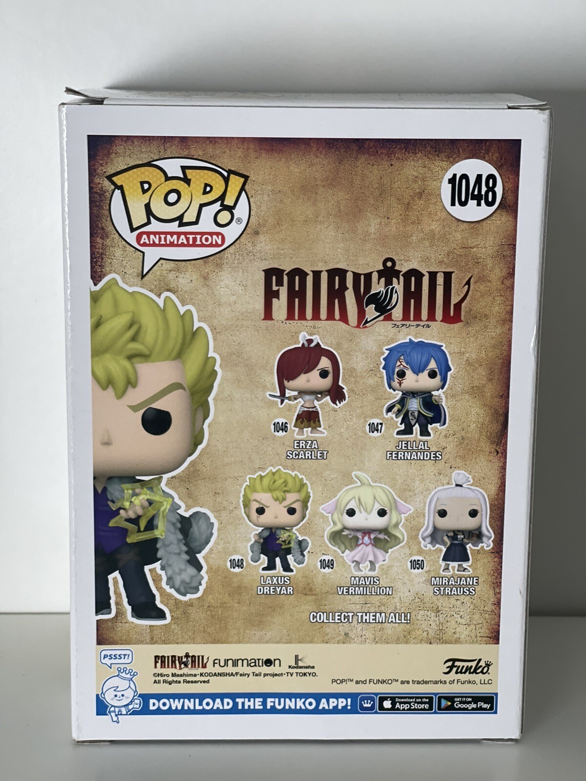 Thumbnail - Fairy Tail - Laxus Dreyar 1048 - Funko Pop - Vinyl Figur Neu & Ovp