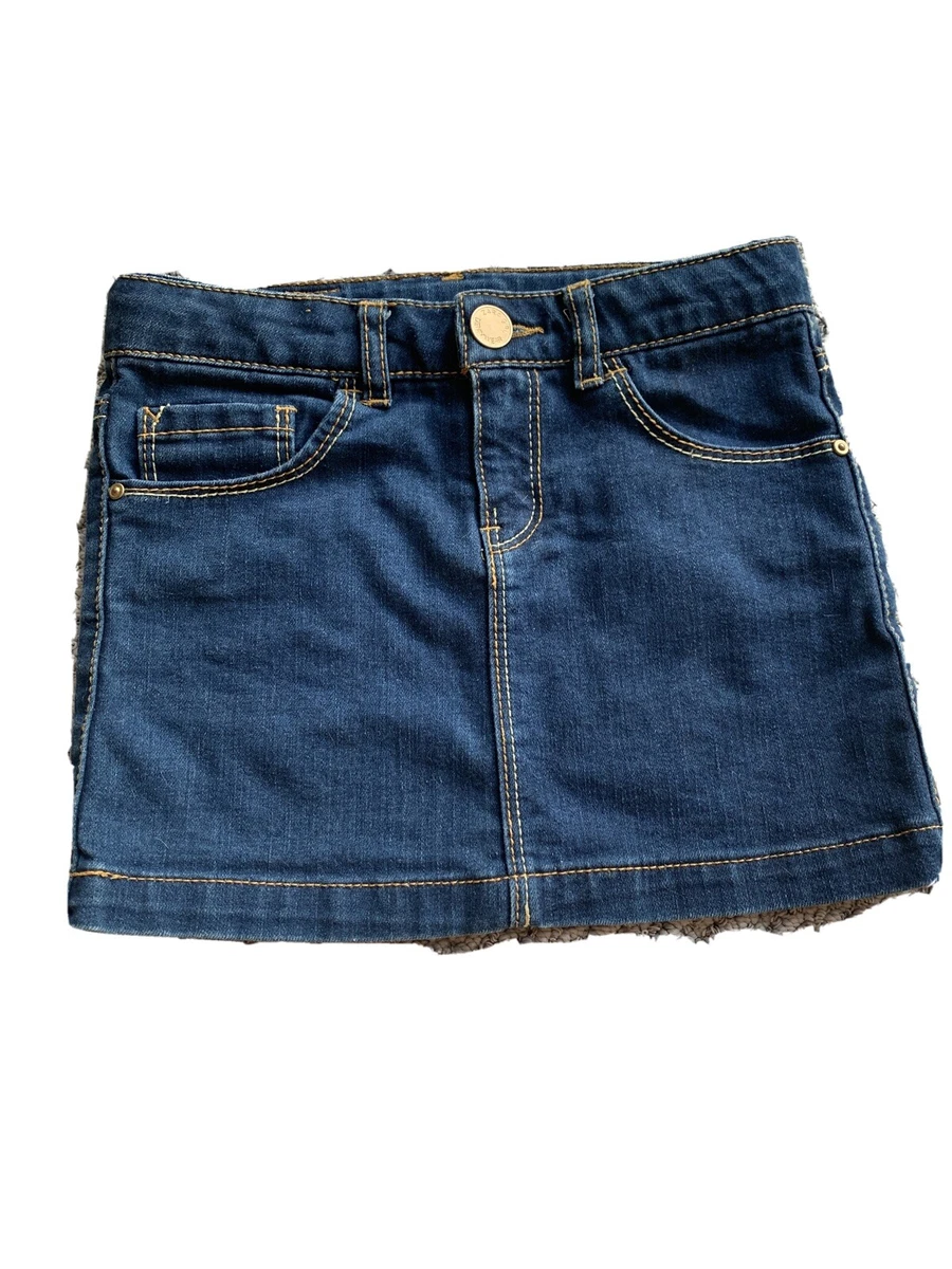 Zara girls denim skirt sales