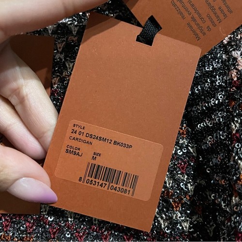 Missoni | NWT! Embellished metallic striped crochet-knit cardigan - Picture 9 of 12